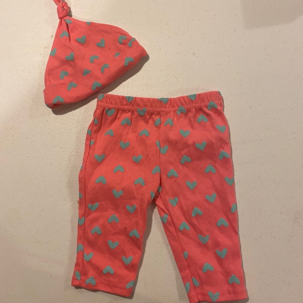 Matching pants and hat